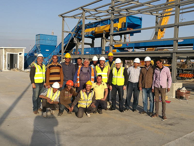Municipal Waste Recycling Plant Project At Al-Awa Center